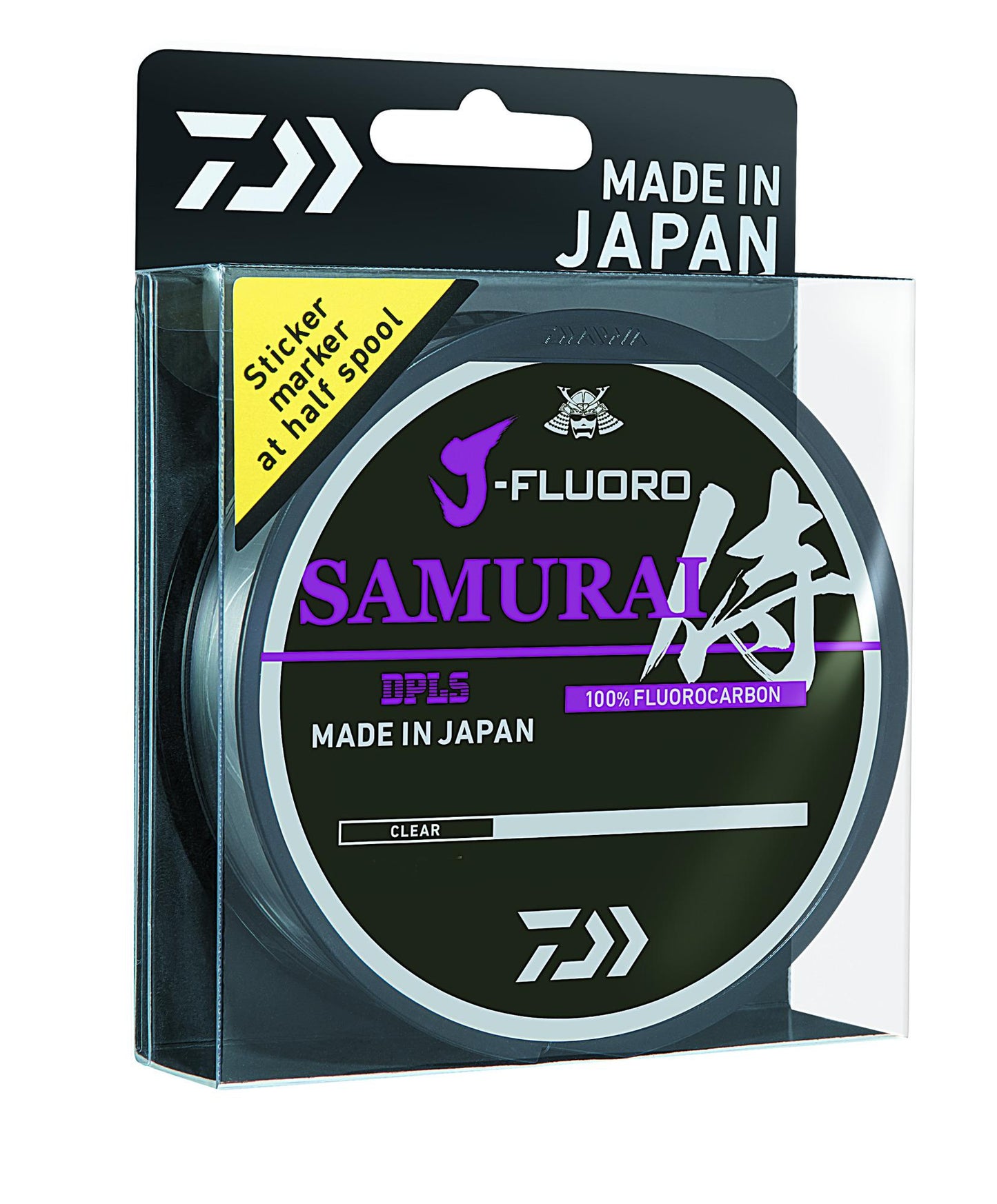 Daiwa JFS14-220 J-Fluoro Samurai Fluorocarbon Line, Filler, 14Lb