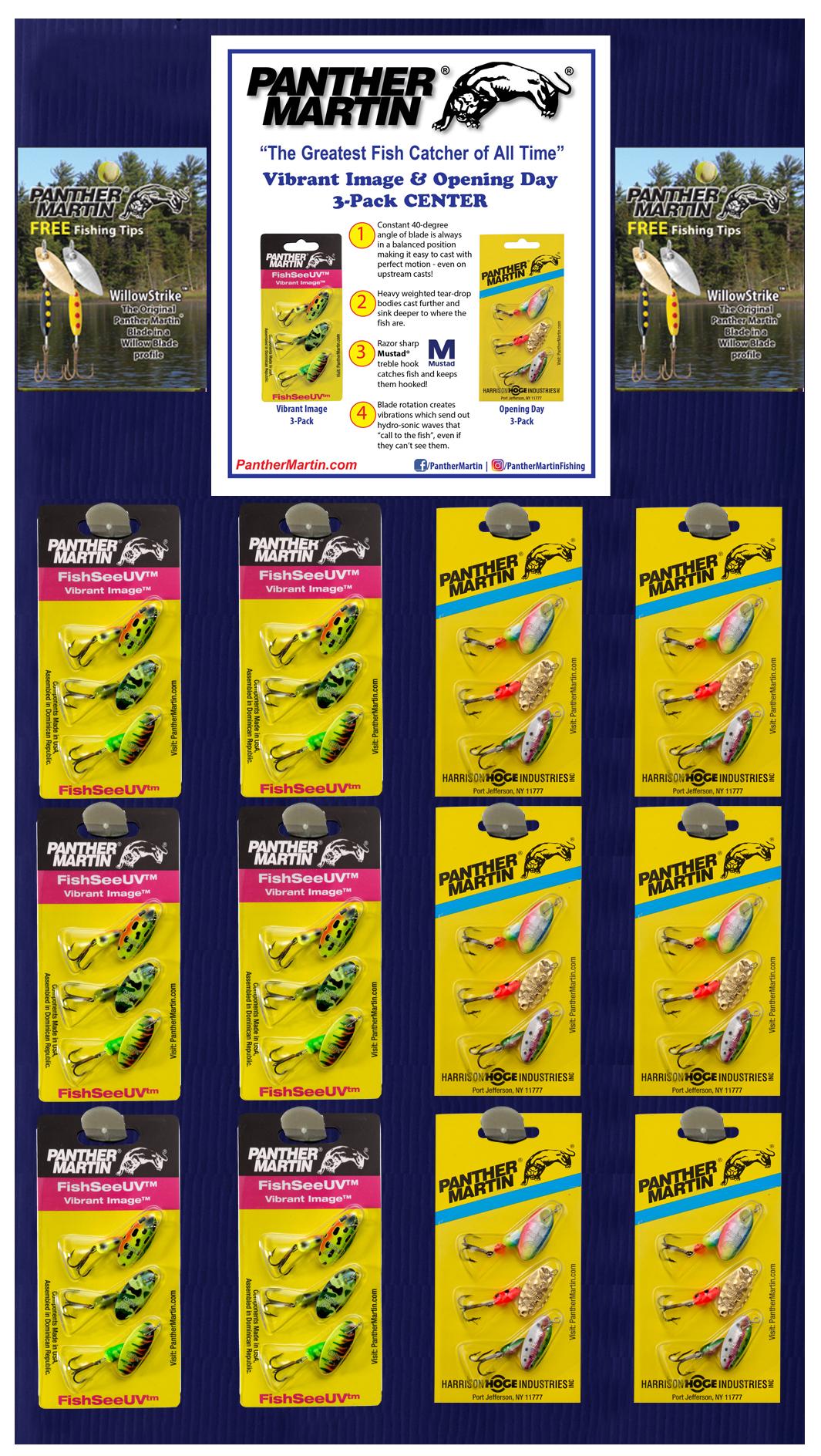 Panther Martin ODVIPWK OD3 VIUV3 WingKick 96 Kits 48 per SKU