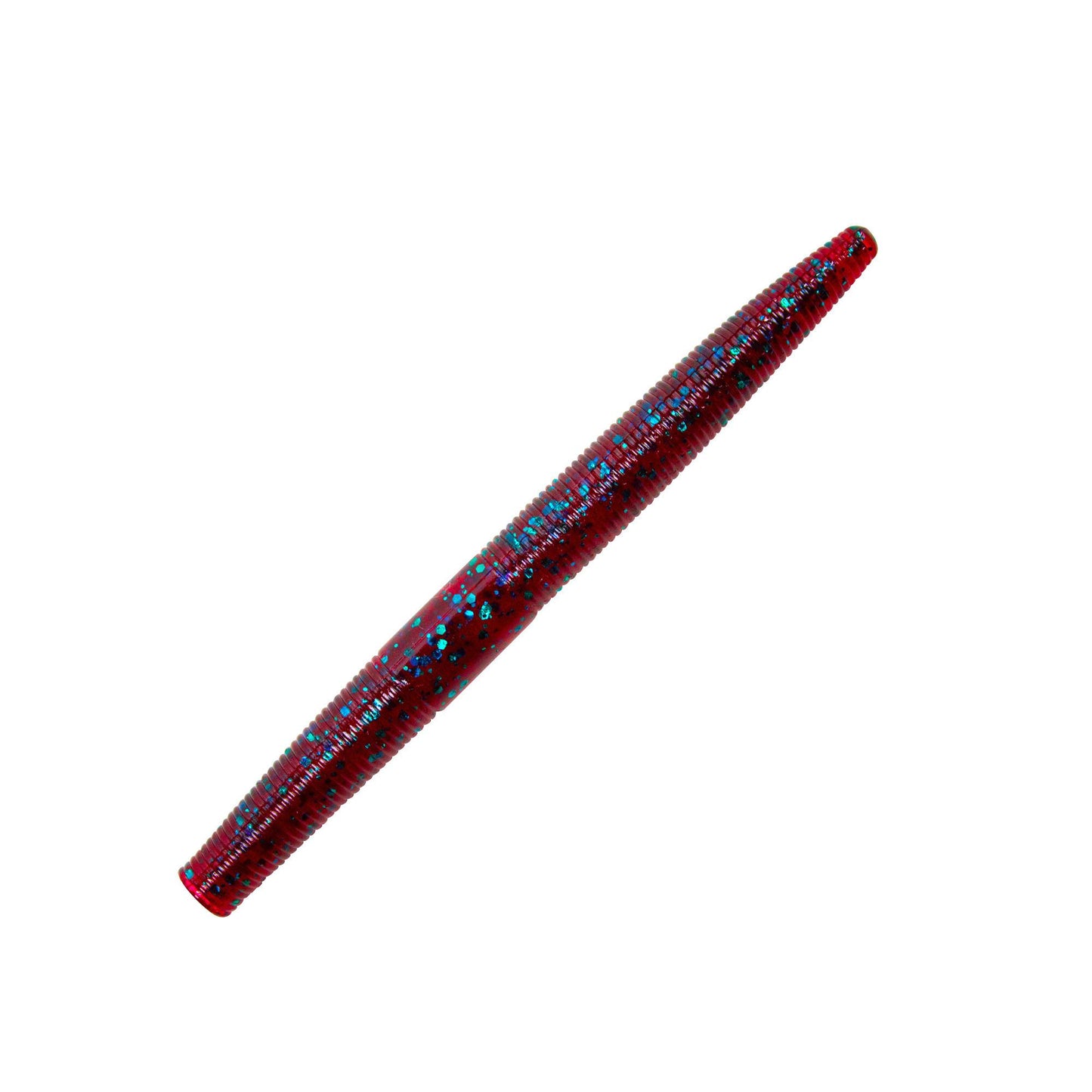 Yum YDG441 Dinger Worm 4", Red Bug