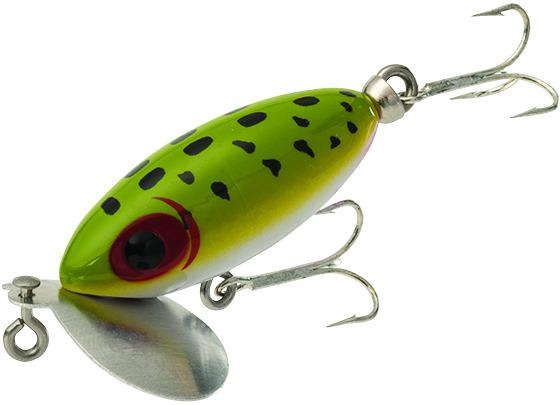 Arbogast G630-FW Jitterbug Topwater Lure 2" 1/4 oz Wounded