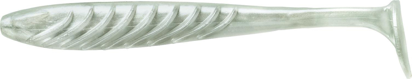 Yum Fishing Lure YPL483 4 1/2" Pulse Swimbait-Pearl White 8 Count