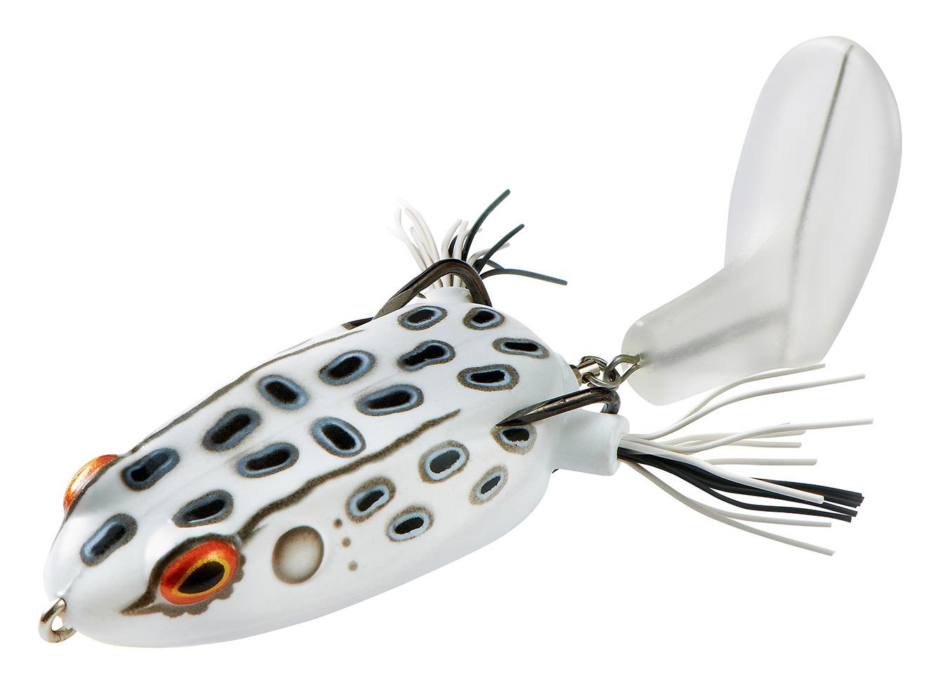Booyah BYTR3904 Toadrunner-Albino Frog 4.5" 7/8 oz double hook