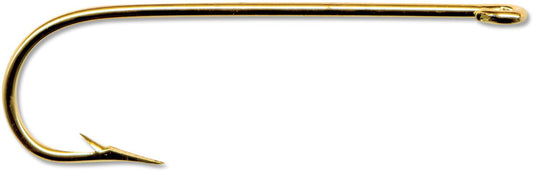 Mustad 3261-GL-8-10 Aberdeen Hook Size 8 Round Bend Light Wire
