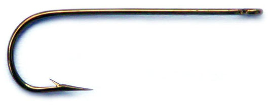 Mustad 3261-BR-4-10 Aberdeen Hook Size 4 Long Shank Ringed Eye