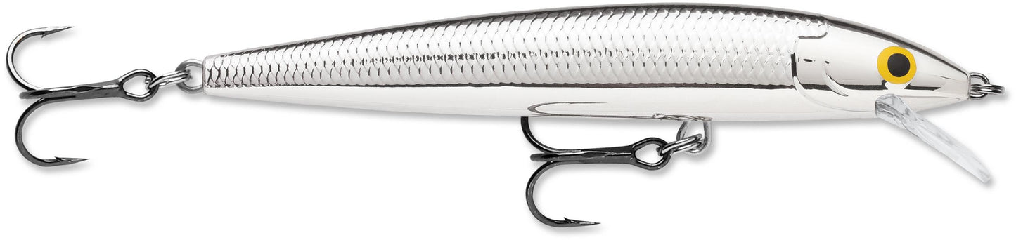 Rapala HJ10PCH Husky Jerk 4" 3/8 oz Pure Chrome Suspending Fishing Lure