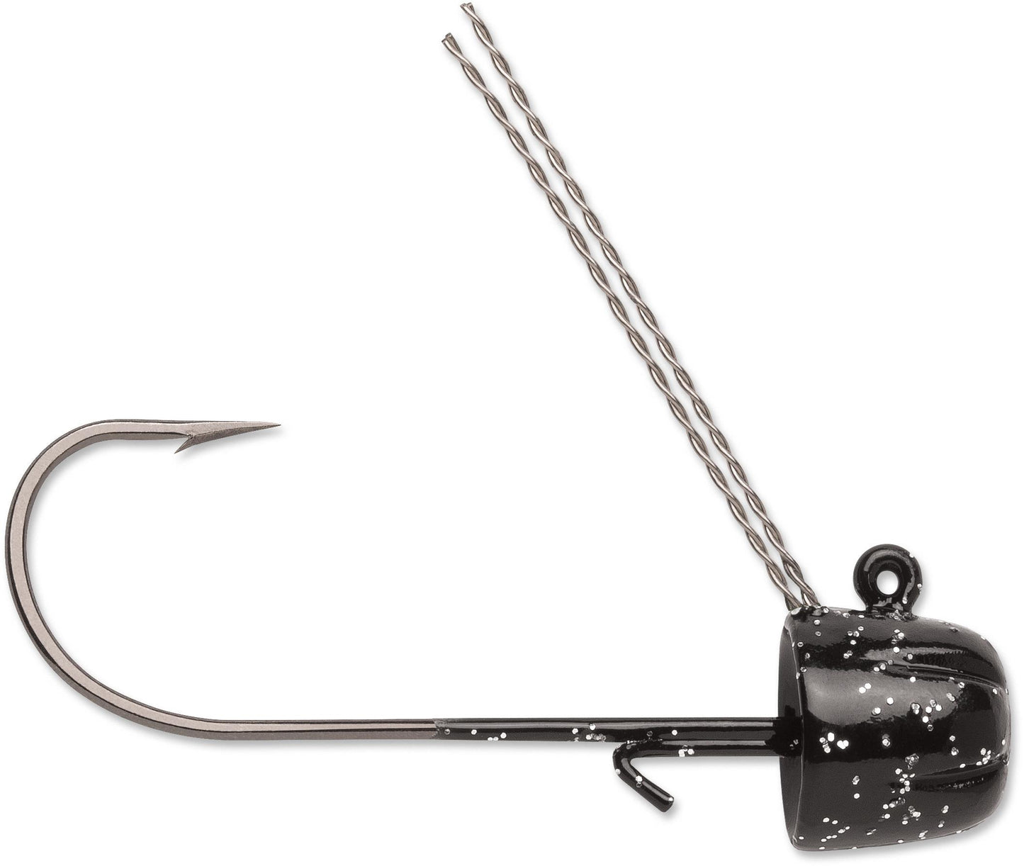 VMC FWJ18-BK Finesse Weedless Jig 1/8" Black 4 Piece