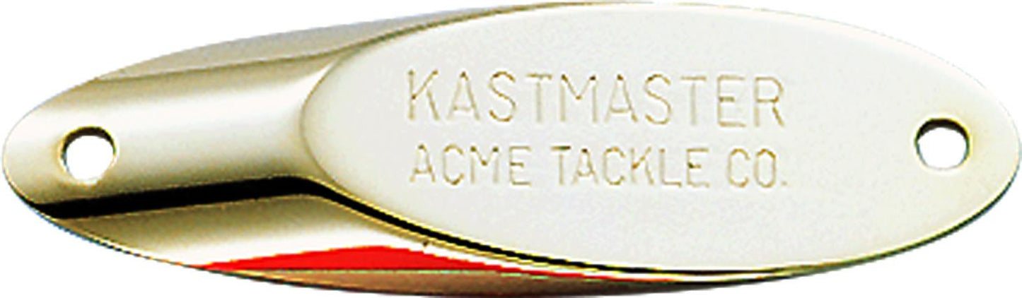 Acme SW101/G Kastmaster Spoon 1 3/4" 1/4 oz Gold with White