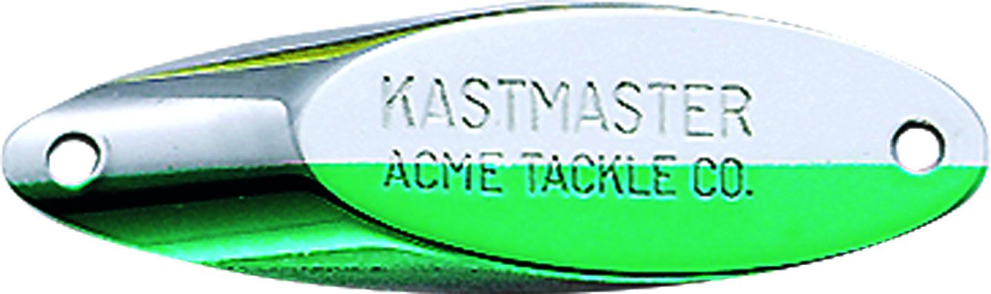 Acme SW12/CHNG Kastmaster XL Spoon 3/4" 1 oz Chrome & Neon Green