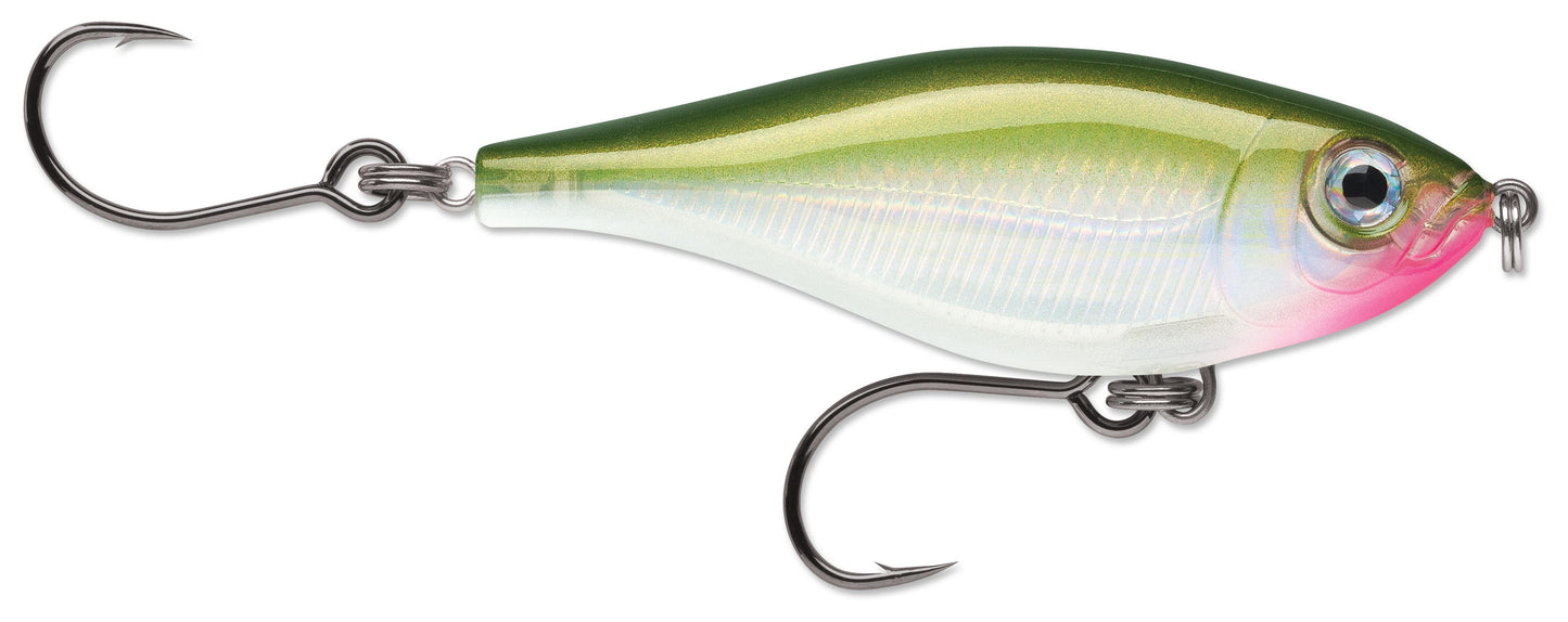 Rapala SXRTM06OG X-Rap Twitchin' Mullet 06 Fishing Lure 2-1/2" 5/16 Oz