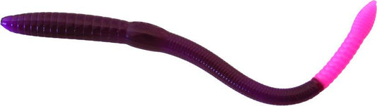 Creme 0190-66-1 Scoundrel Soft Plastic Worm 6" Un-rigged Purple