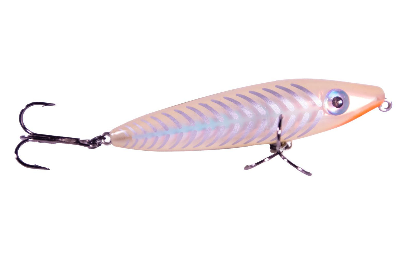 Mirrolure C85MRBNSB C85MR Pro Dog JR C-Eye Series Bone Back &