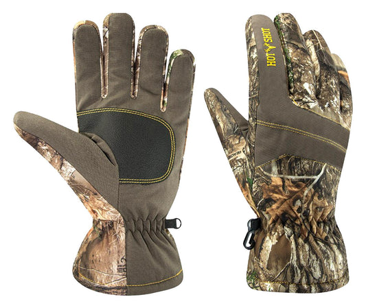 Hot Shot 0E-206C-X Men's Realtree Edge "Defender" brushed tricot glove C40 Thinsulate Xlarge