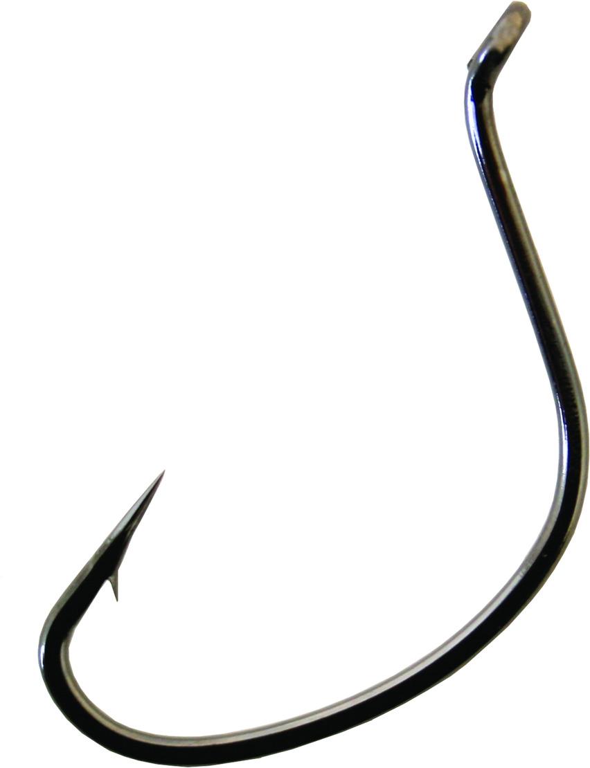 Gamakatsu 52411 Shiner Hook Size 1/0 Needle Point All Purpose Up