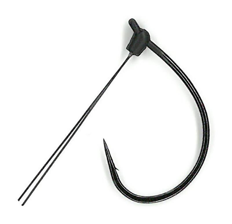 Gamakatsu 367209 G-Finesse WeedlessWacky Hook Size 2, Titanium wdguard
