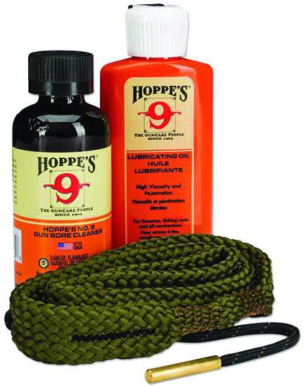 Hoppes 110045 BoreSnake 1.2.3 Done! Pistol Cleaning Kit 45Cal Clam