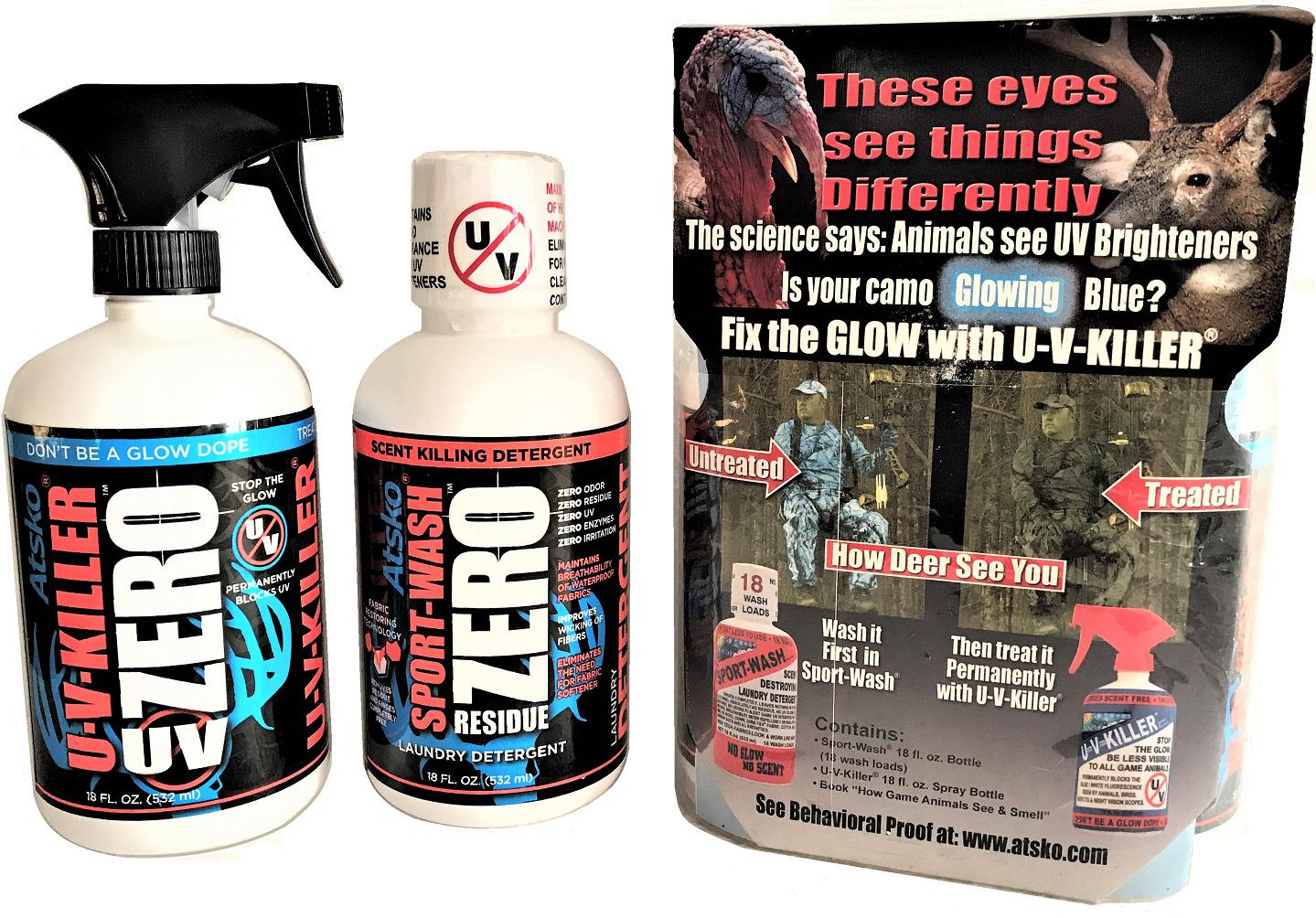 Atsko 1342Z Zero UV Killer / Sport Wash Combo