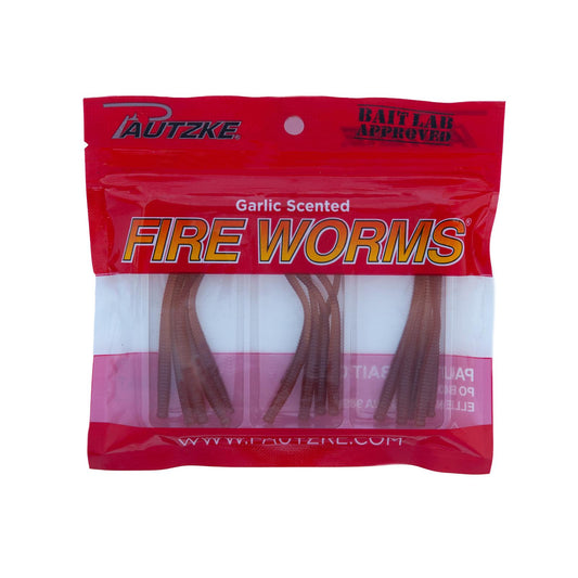Pautzke FWORM/NAT Fire Worms Natural, 15 Count, 2 ? inches