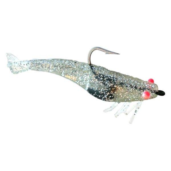 DOA FSH2.75-3P-314 Shrimp Lure2.75", 3 Pack - Silver Glitter