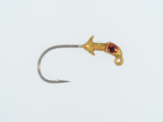 Bass Assassin Fishing Lure PEJ16012 Pro Elite Jighead 1/16 oz 2/0 Hook Gold