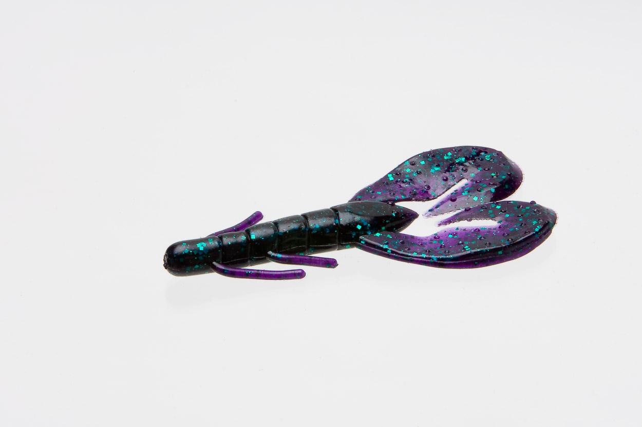 Zoom 089005 Super Speed Craw 4 Inch Fishing Lure 8 Per Package Junebug
