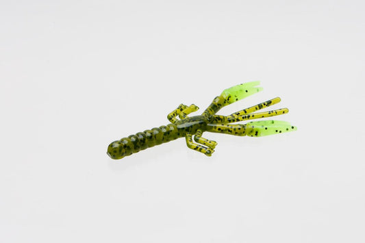 Zoom 014051 Critter Craw Watermelon And Chartreuse Claw 20Pk