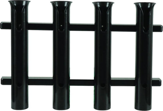 Taco P03-064B Deluxe Rod Holder 4-Rod Blk Poly