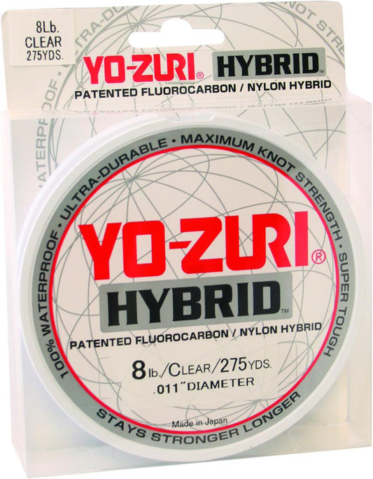 Yo-Zuri 8HB275-CL Hybrid 8 lb 275 Yards Clear Mono