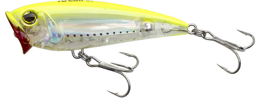 Yo-Zuri Fishing Lure R1210GHCS 3D Inshore Popper Floating 1/4 oz 2-3/4" #6 Hooks