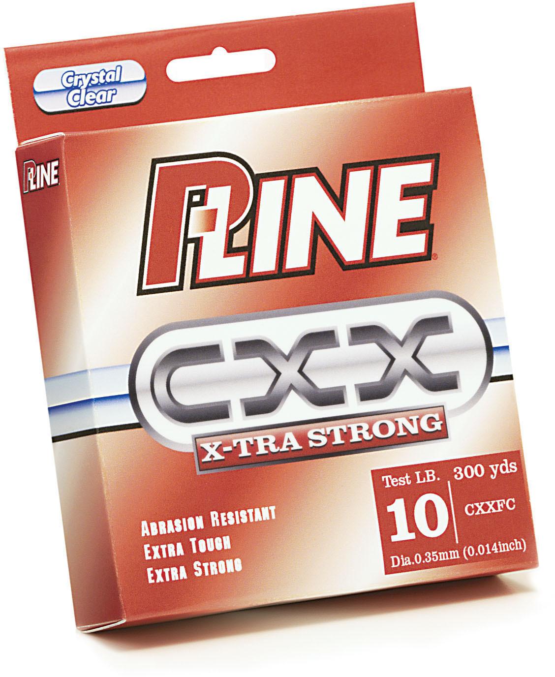 P-Line CXXFC-25 CXX X-Tra Strong Mono Filler Spool 300Yds Crystal