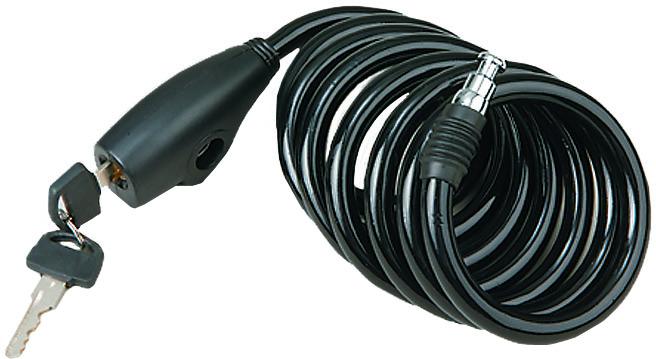 Big Game CR98-V Treestand Lock 6' x 1/4" Coated Cable 2 Keys Included