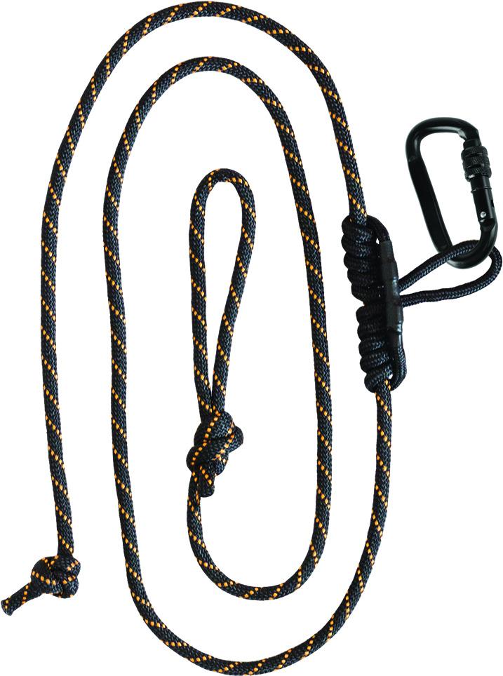 Muddy MSA070 Safety Harness Lineman's Rope, Quick-Clip Design