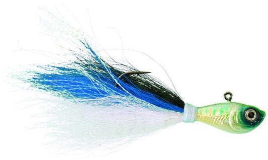 Spro Fishing Lure SBTJBS-1 Prime Bucktail Jig 1 oz Blue Shad