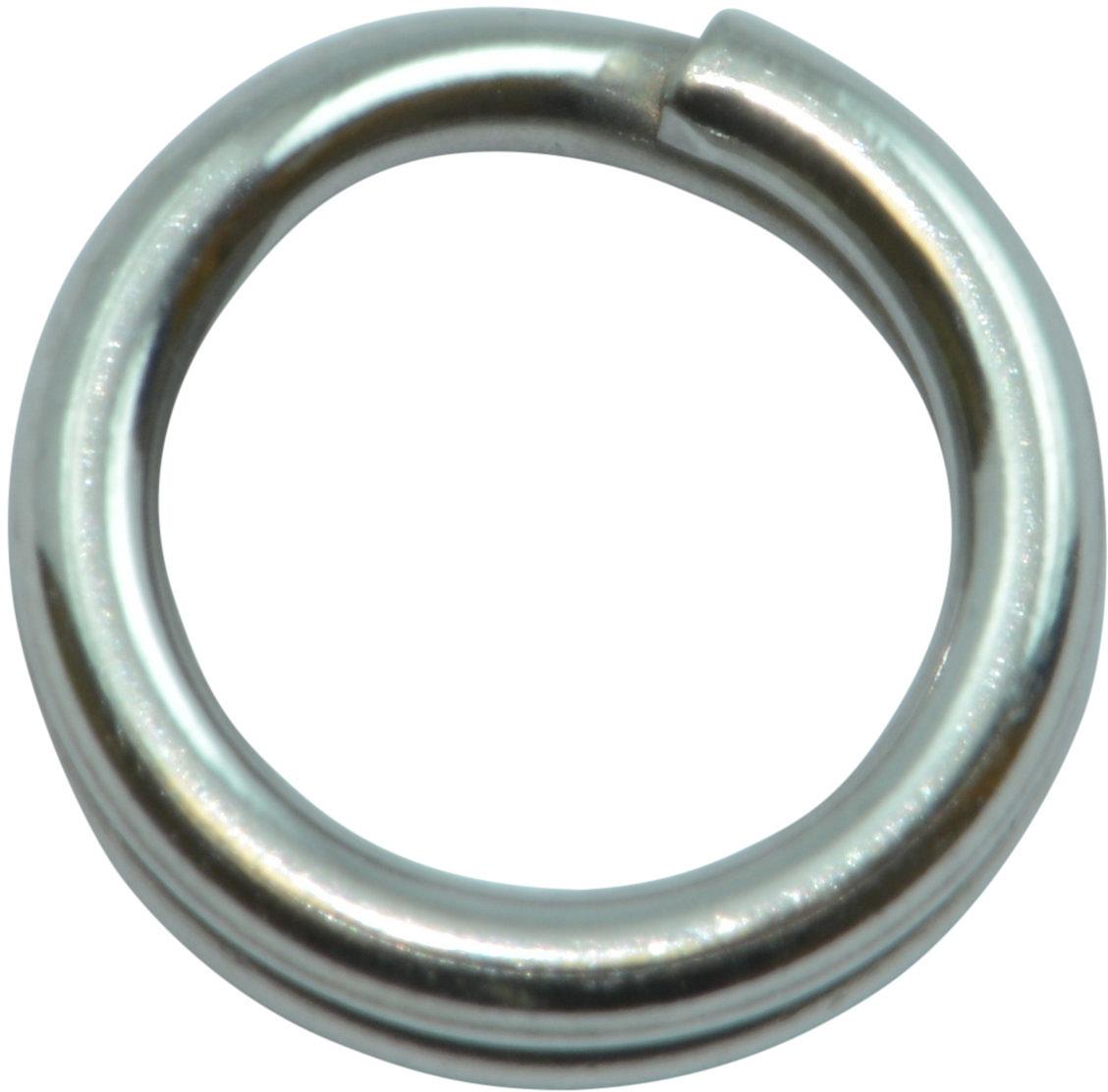 Spro SPSTLSRN-8-6 Power Split Ring Stainless 255 lb 6 Per Pack