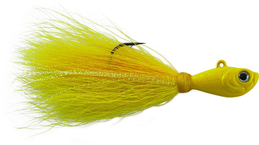 Spro Fishing Lure SBTJY-1 Prime Bucktail Jig 1 oz Yellow