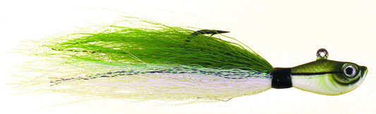 Spro Fishing Lure SBTJSE-2 Prime Bucktail Jig 2 oz Sand Eel Green