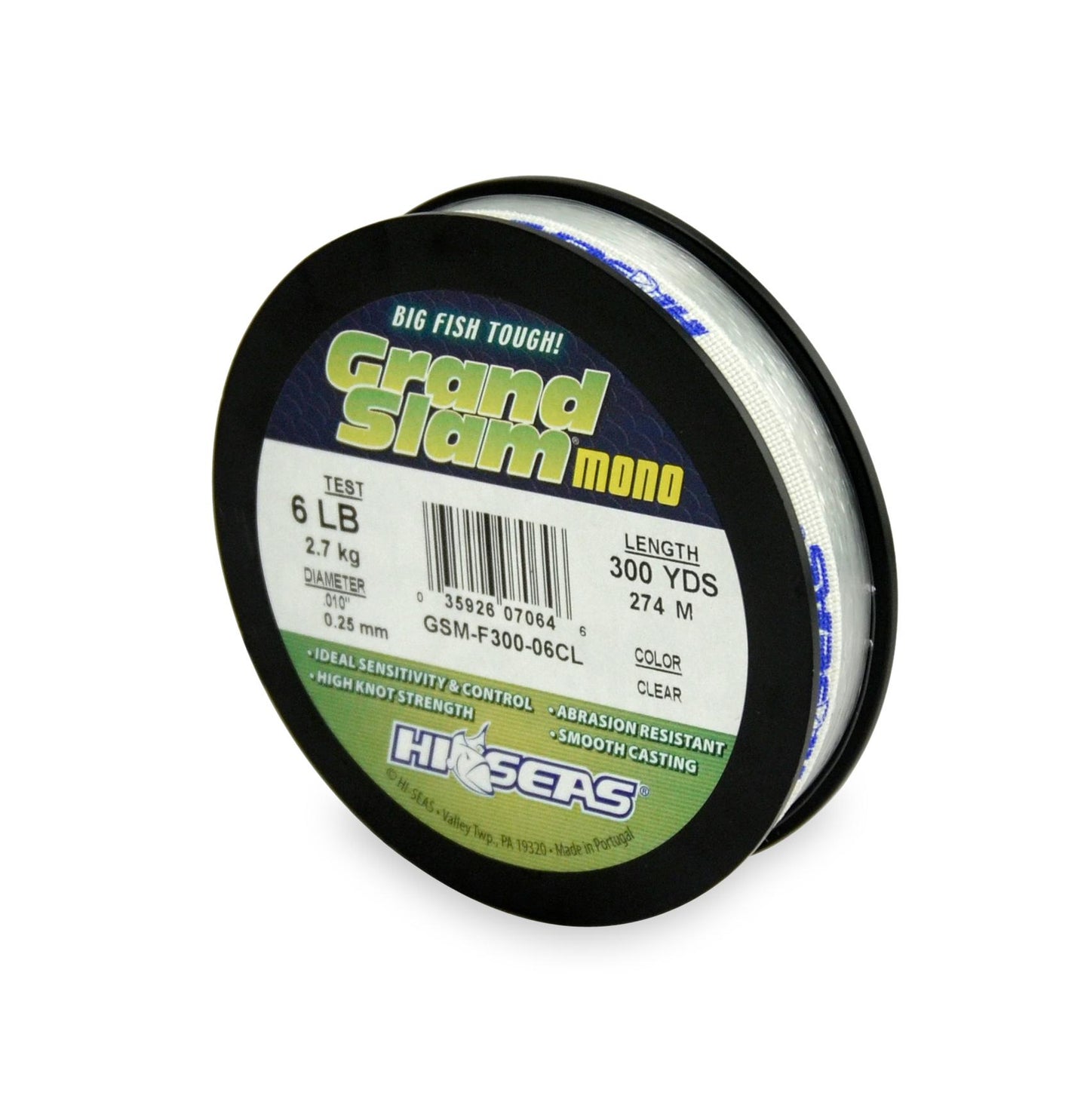 Hi-Seas GSM-F300-06CL Hi-Seas GSM-F300-06CL Grand Slam 6Lb 300Yds
