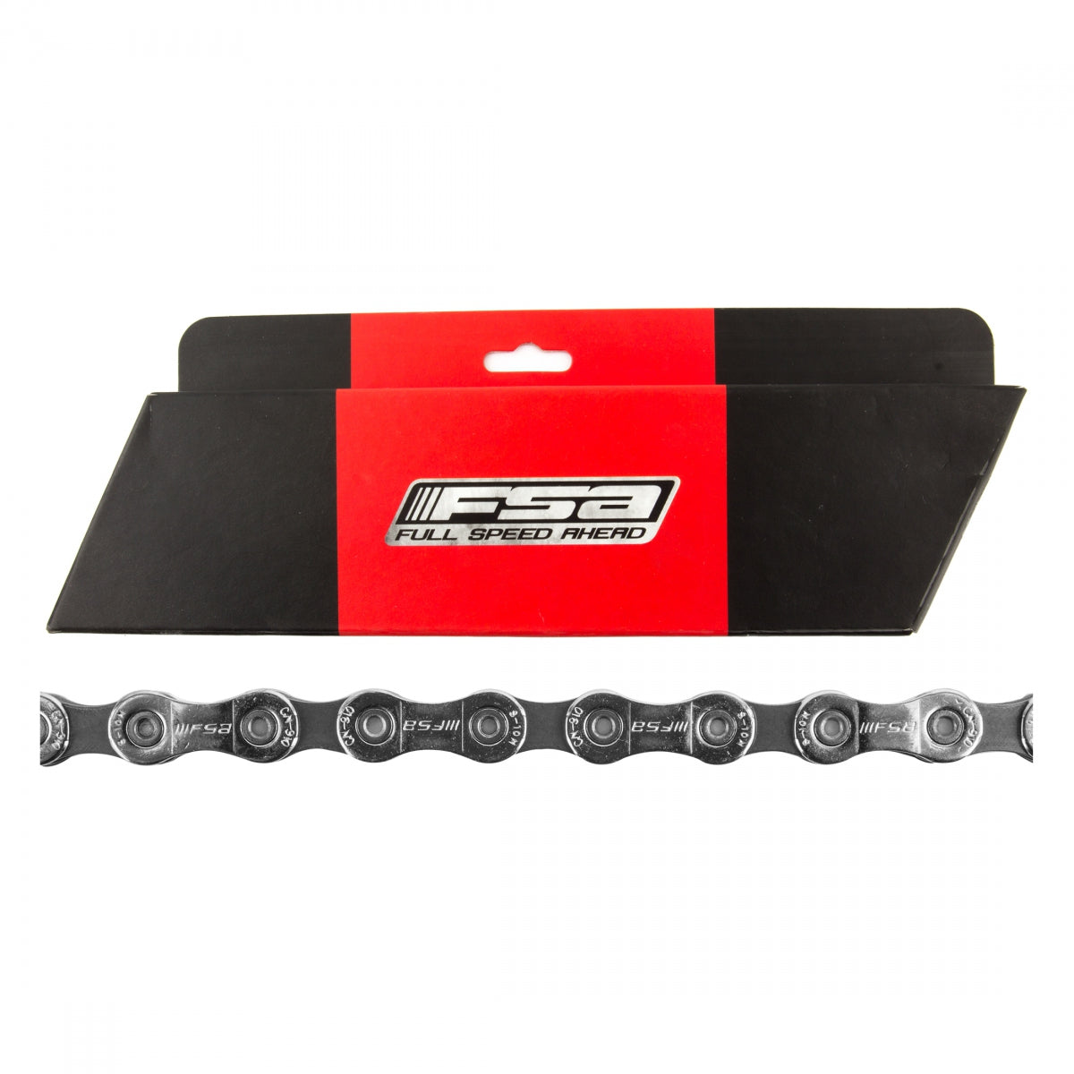 FULL SPEED AHEAD CHAIN FSA CN910N TEAM ISSUE 10s SL/GY 11 4L