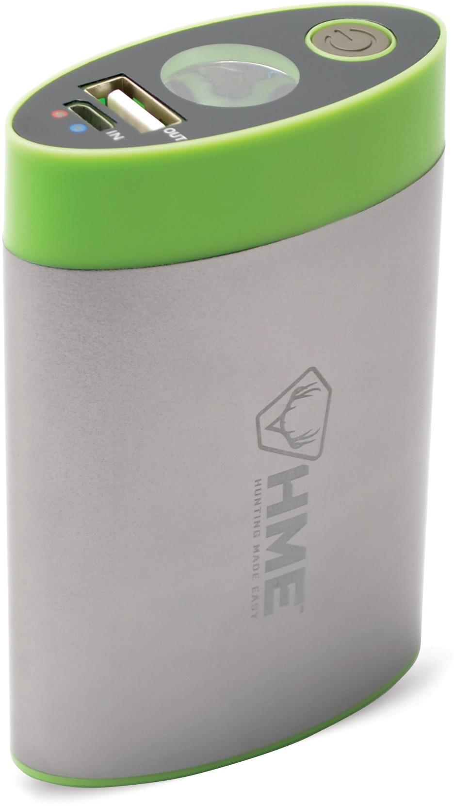 HME HME-HW Hand Warmer 4,400 MAH with Built in Flashlight
