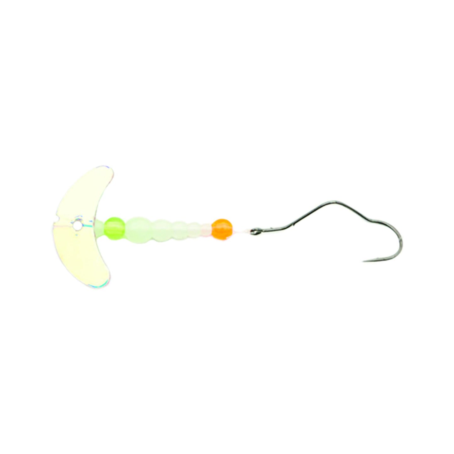Mack's Lure 63322 Smile Blade Super Slow Death Rig, #1 Hook, UV Glo