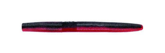 Yamamoto 9S-10-900 Senko Worm 4" 10 Per Pack Red Shad  Red And Black