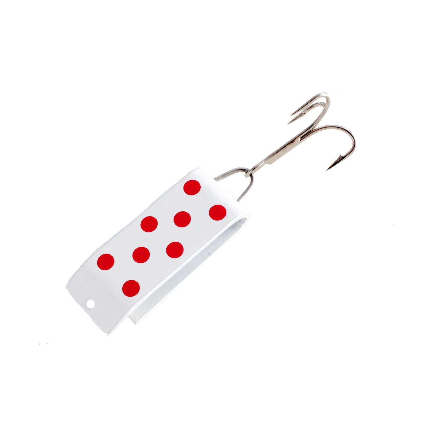 Jake's SP_14_WHITE_50504 Spin-A-Lure Spoon, 1 3/8", 1/4 oz