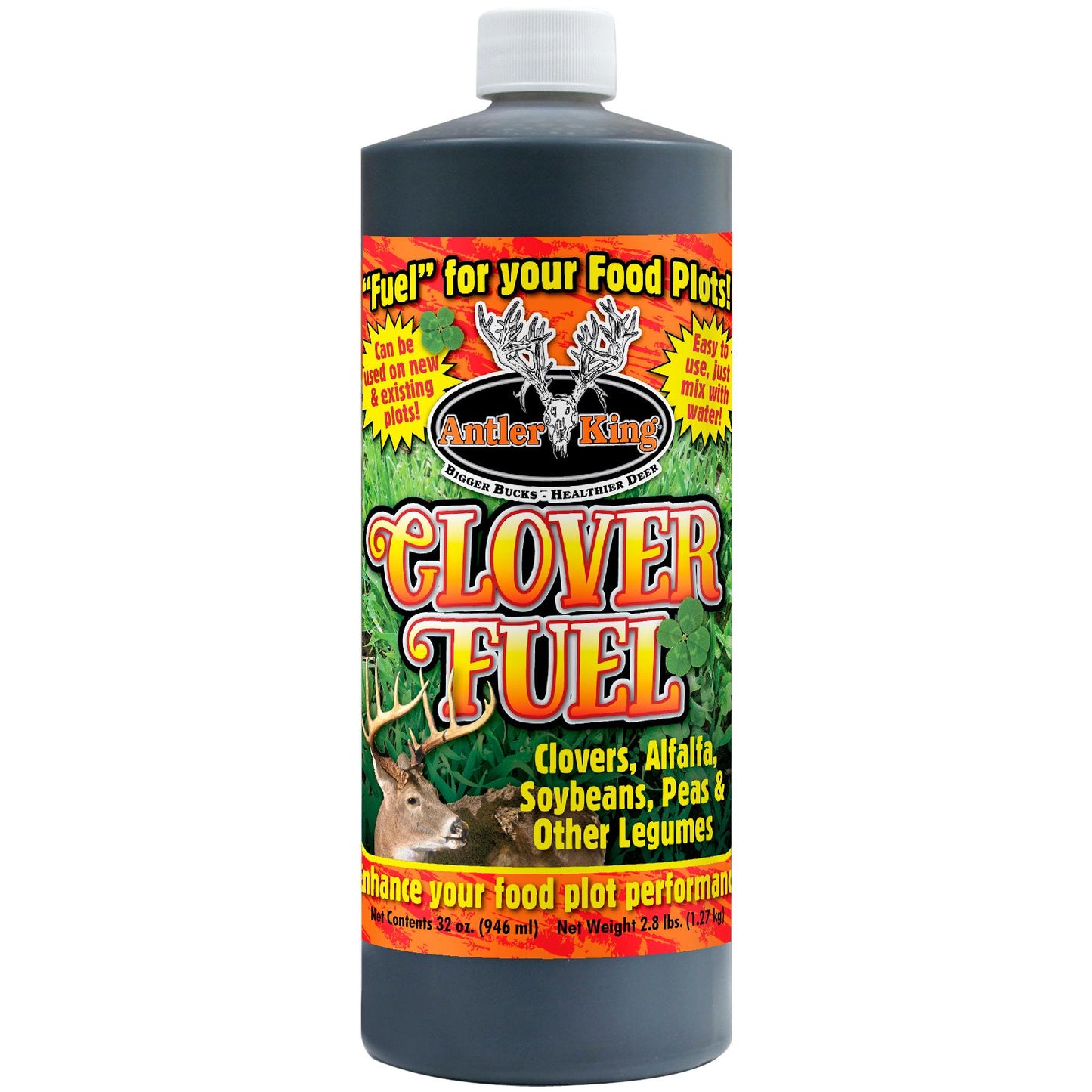 Antler King AKCF3 Clover Fuel - Legume Liquid Fertilizer 32 oz.