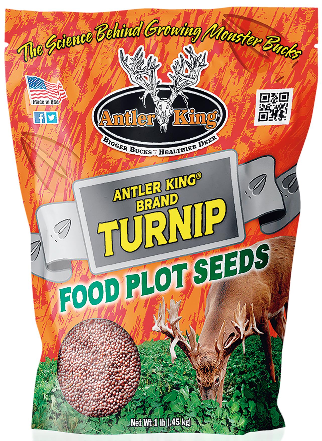 Antler King AKTURN1 Turnips 1# bag - 1/8 acre