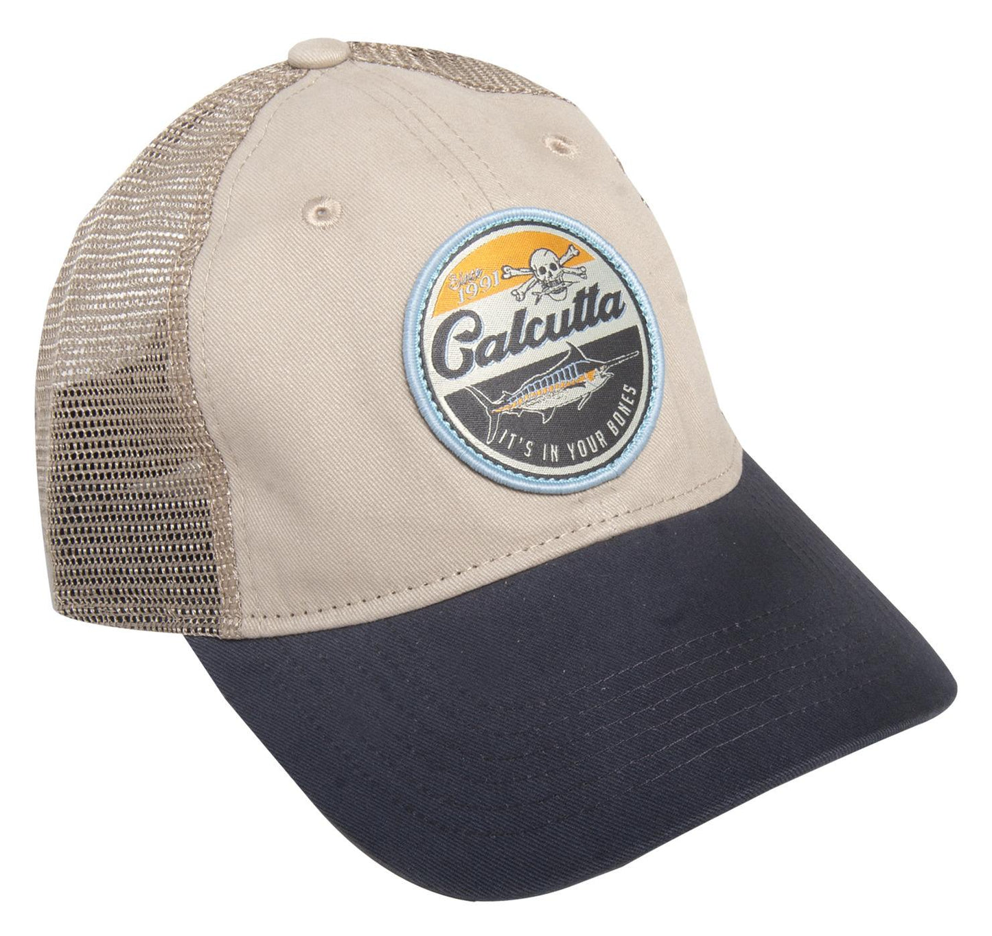 Calcutta BR222670.0 Khaki FrontKhaki Mesh Calcutta Patch