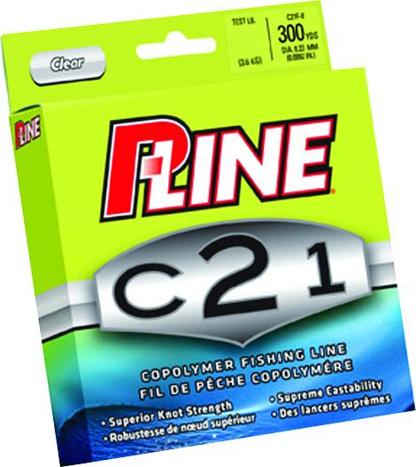 P-Line C21F-17 C21 Copolymer Fishing Line 17lb 300yd Filler Clear