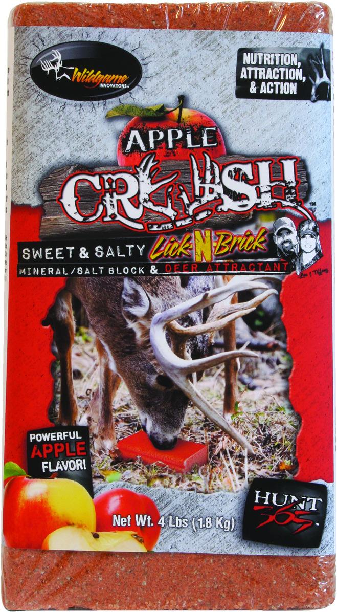 Wildgame Innovations 00329 Apple Crush Salt Block 4#