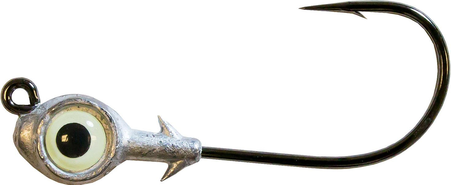 Z-Man REJH14-03PK3 Redfish Eye Jigheads 1/4 oz Glow 3 Pack