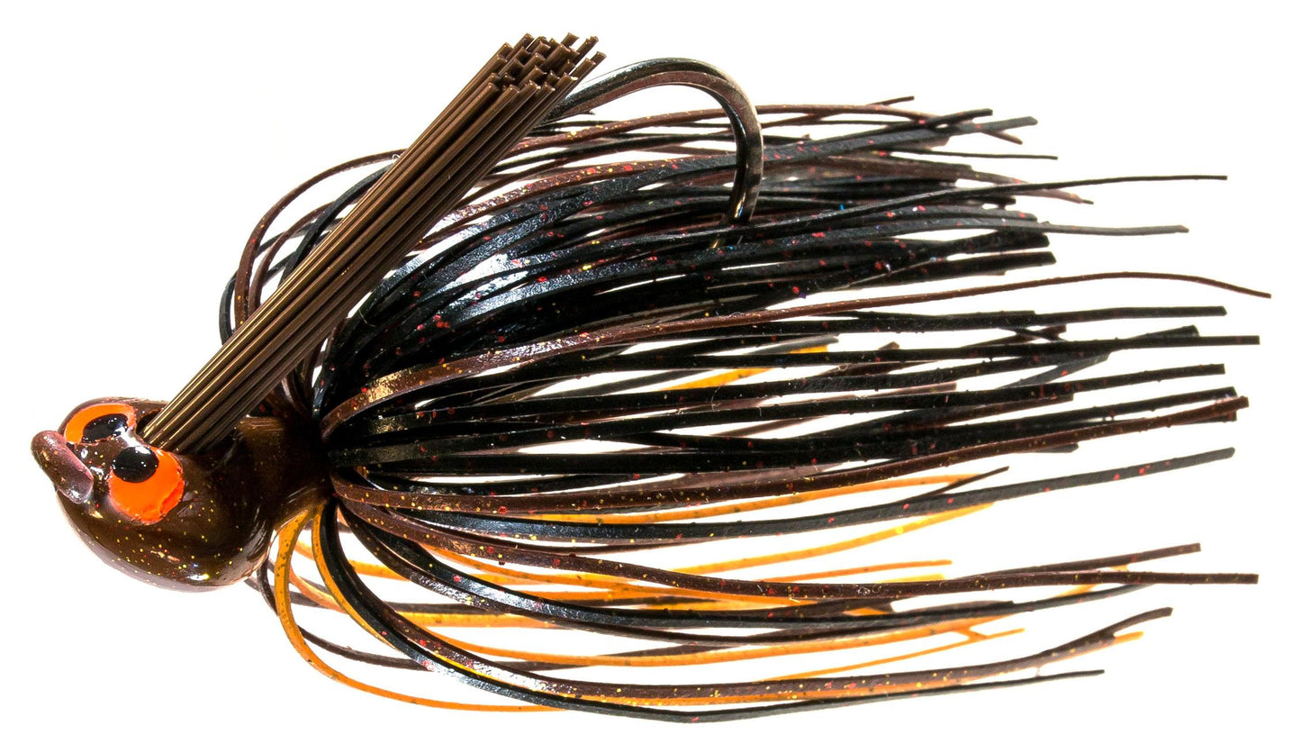 Z-Man CEFL12-03 Crosseyez Flipping Jig 1/2 oz Moccasin Craw