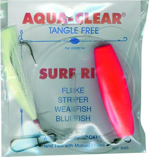Aqua Clear SR-1EW Surf Rig 7/0 Circle Hook 2-1/2" Cigar Float