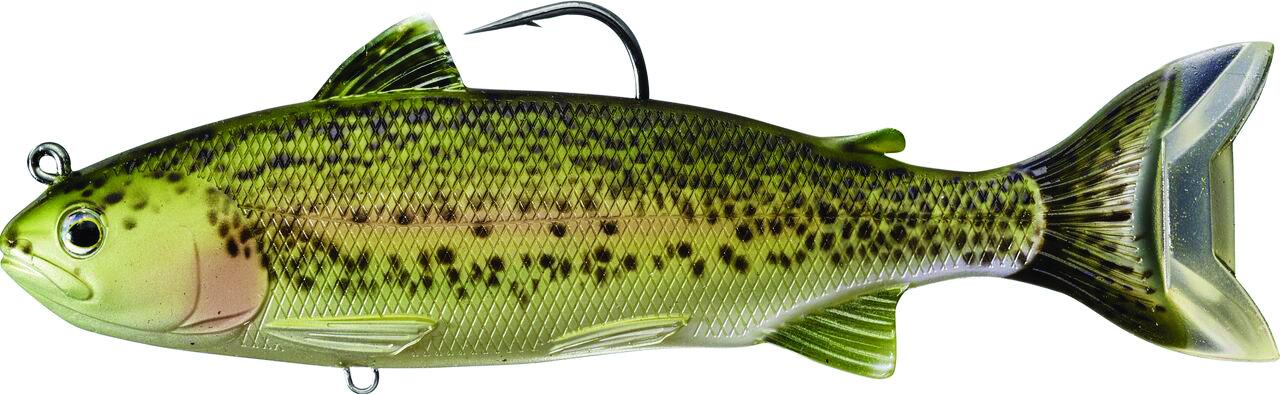 LiveTarget TRS168MS715 Trout (Adult) Swimbait, 6 1/2", 9/0 Hook